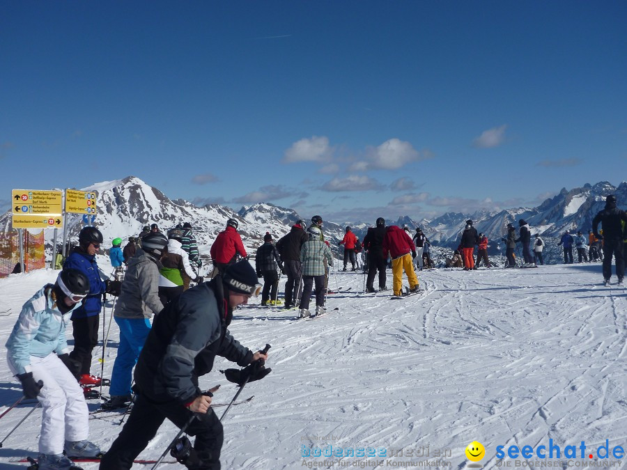 Skimax Perfect Sunday: Warth im Arlberg, 19.02.2011