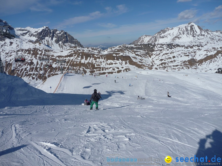 Skimax Perfect Sunday: Warth im Arlberg, 19.02.2011