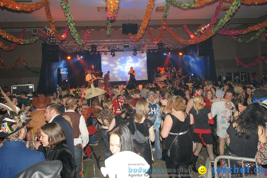 Fanfarenball 2011 mit CRASH: Oberzell bei Ravensburg, 25.02.2011