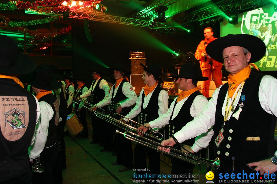 Fanfarenball 2011 mit CRASH: Oberzell bei Ravensburg, 25.02.2011