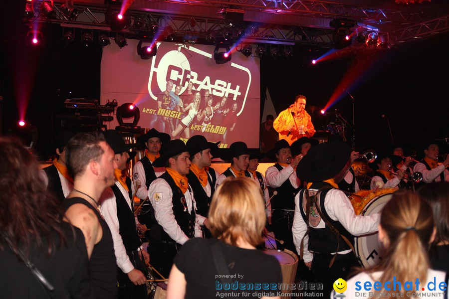 Fanfarenball 2011 mit CRASH: Oberzell bei Ravensburg, 25.02.2011