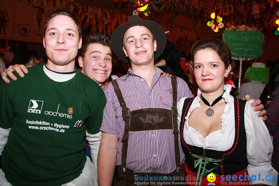 Zunftball mit Tom-Alex-Band - Poppele-Zunft: Singen am Bodensee, 26.02.2011