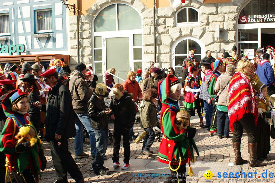 Narrenbaumstellen: Stockach am Bodensee, 03.03.2011