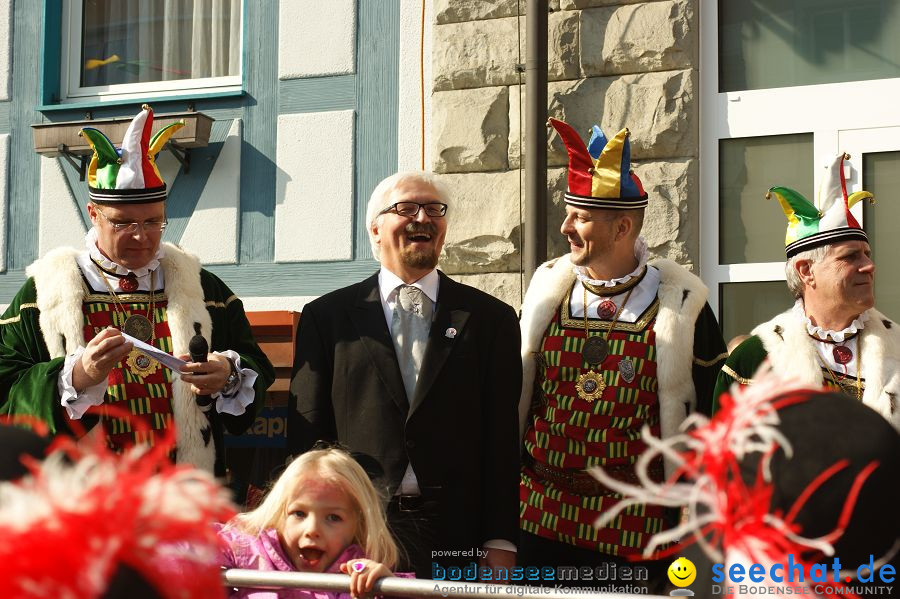 Narrenbaumstellen: Stockach am Bodensee, 03.03.2011