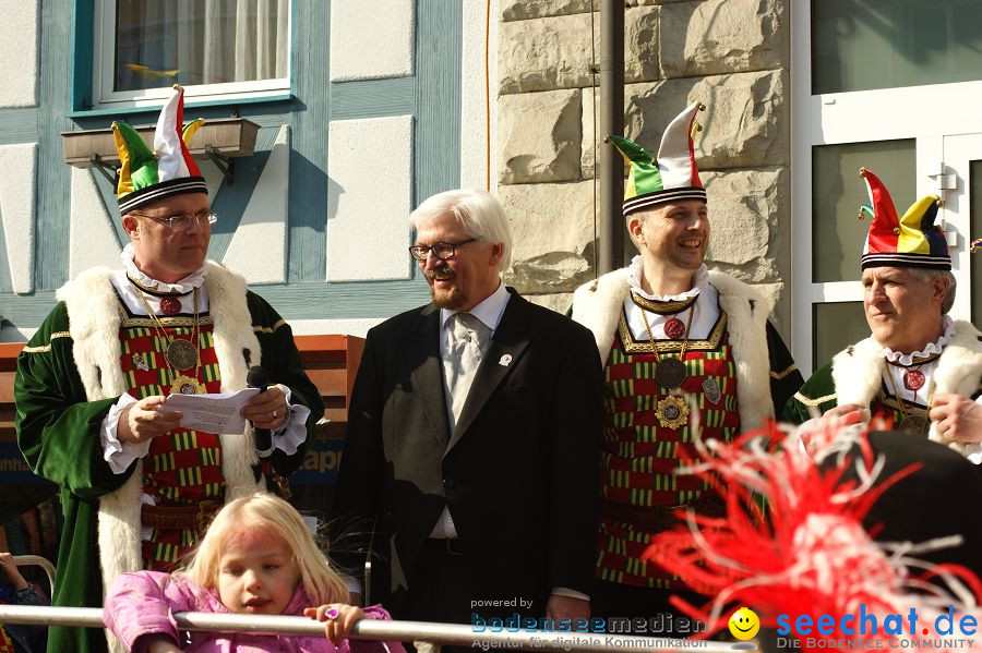 Narrenbaumstellen: Stockach am Bodensee, 03.03.2011