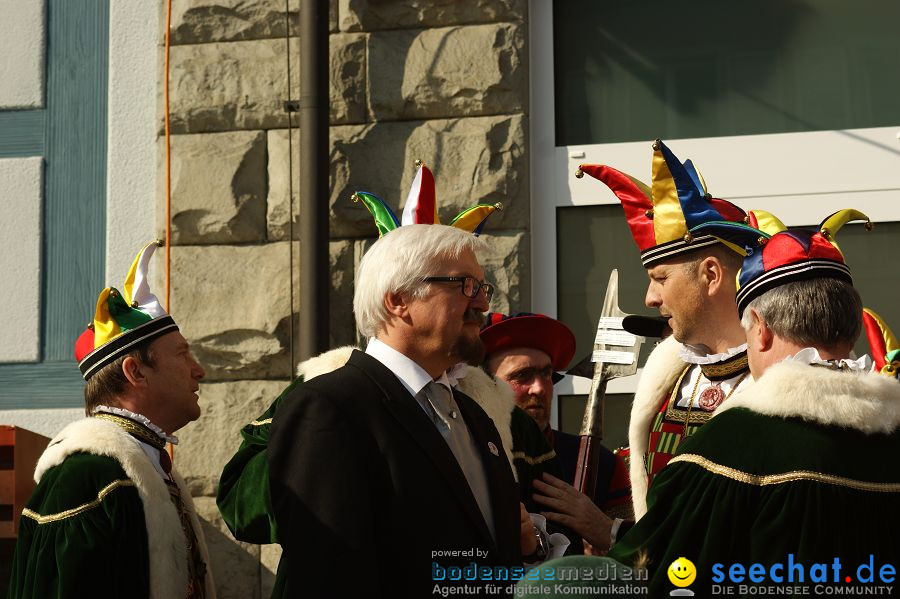 Narrenbaumstellen: Stockach am Bodensee, 03.03.2011