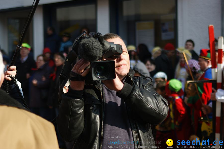 Narrenbaumstellen: Stockach am Bodensee, 03.03.2011