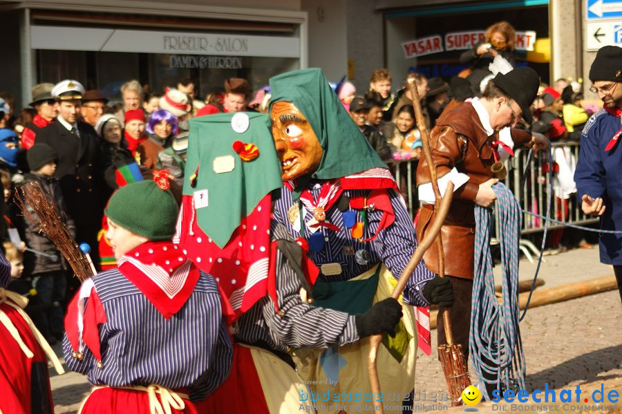 Narrenbaumstellen: Stockach am Bodensee, 03.03.2011