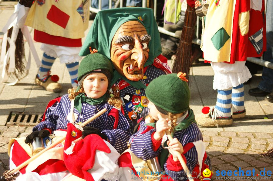 Narrenbaumstellen: Stockach am Bodensee, 03.03.2011