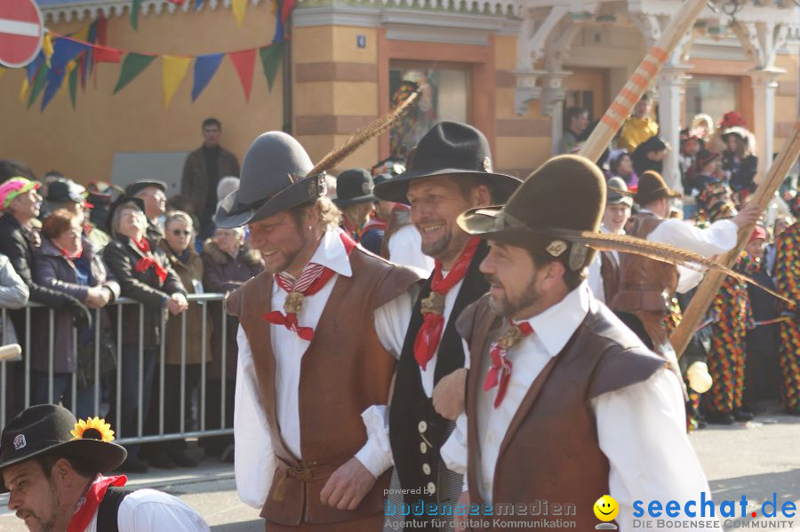 Narrenbaumstellen: Stockach am Bodensee, 03.03.2011