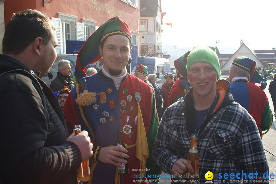 Narrenbaumstellen: Stockach am Bodensee, 03.03.2011