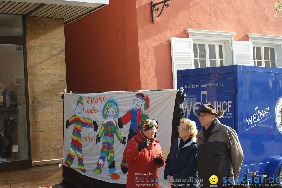 Narrenbaumstellen: Stockach am Bodensee, 03.03.2011