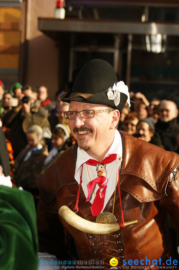 Narrenbaumstellen: Stockach am Bodensee, 03.03.2011