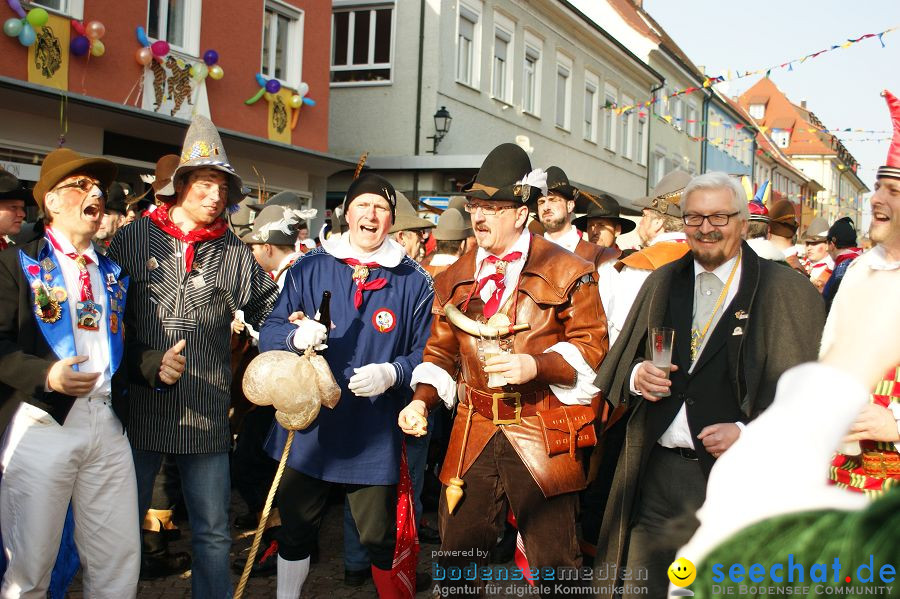 Narrenbaumstellen: Stockach am Bodensee, 03.03.2011