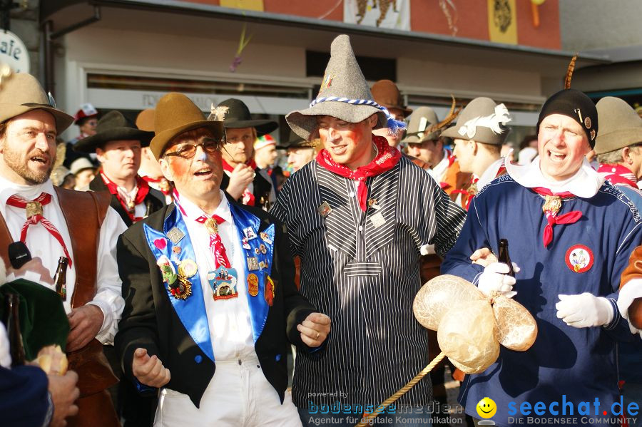 Narrenbaumstellen: Stockach am Bodensee, 03.03.2011