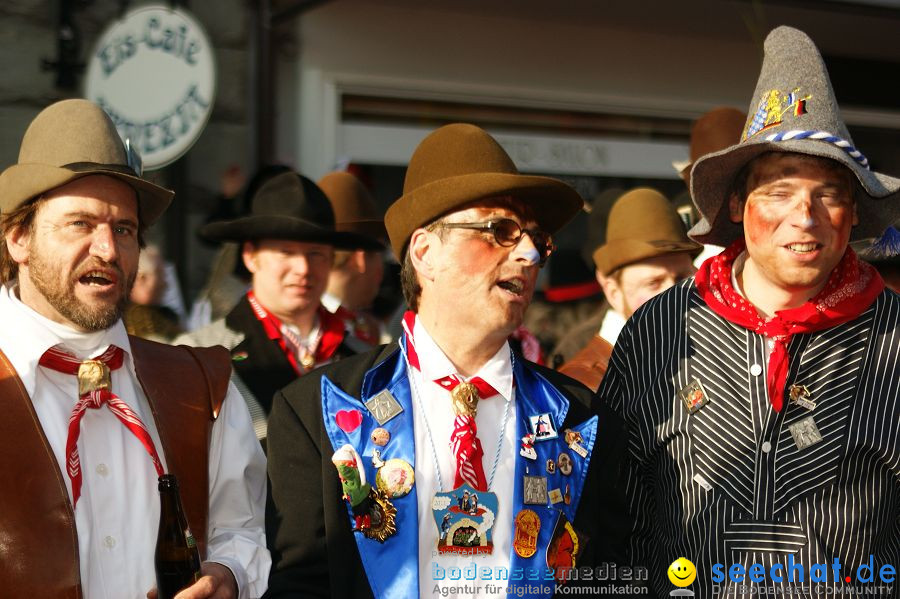 Narrenbaumstellen: Stockach am Bodensee, 03.03.2011