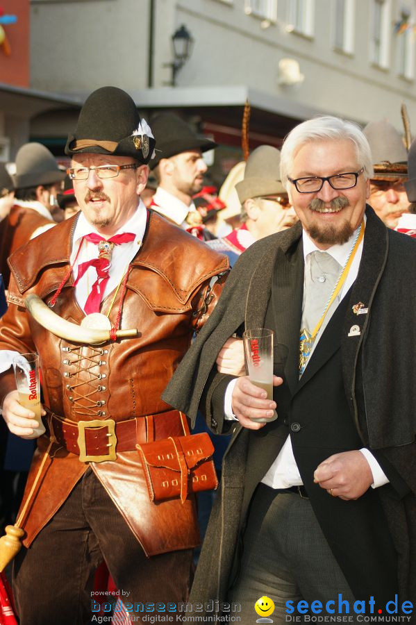 Narrenbaumstellen: Stockach am Bodensee, 03.03.2011