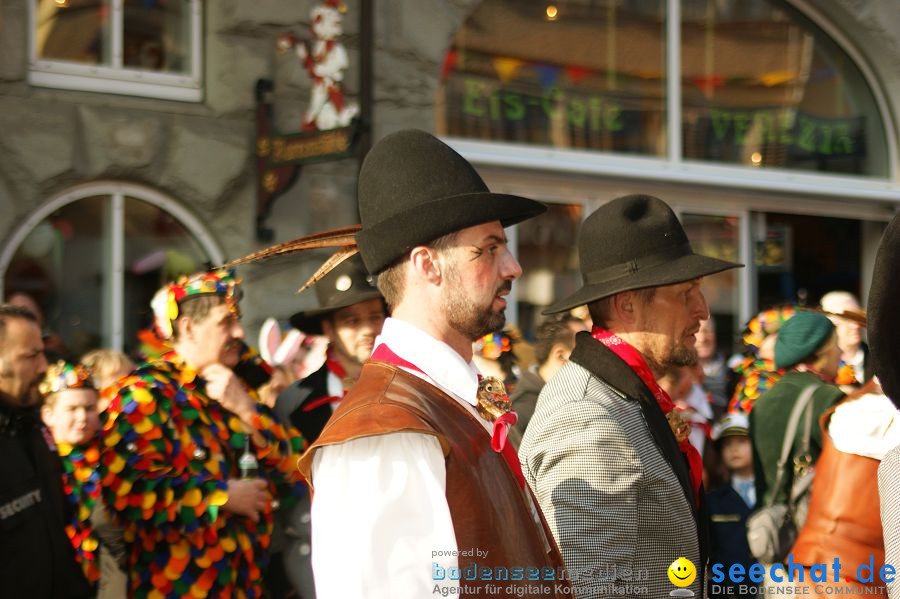 Narrenbaumstellen: Stockach am Bodensee, 03.03.2011