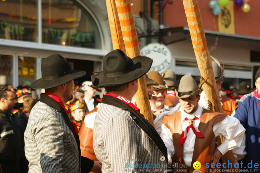 Narrenbaumstellen: Stockach am Bodensee, 03.03.2011