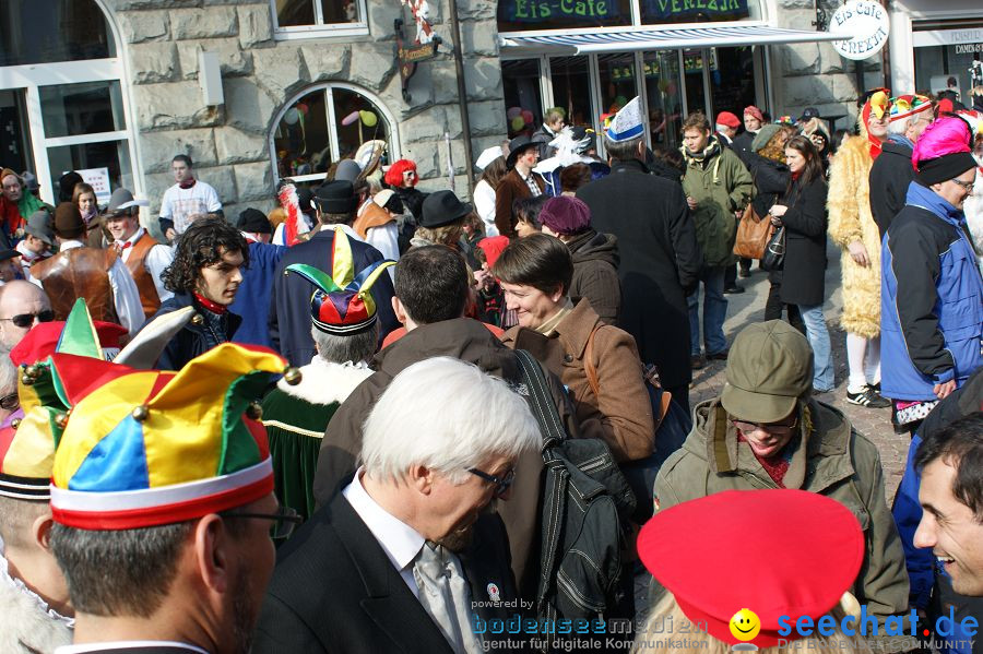 Narrenbaumstellen: Stockach am Bodensee, 03.03.2011