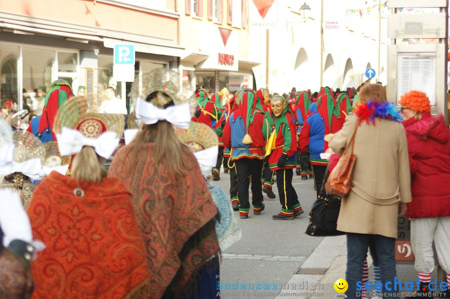 Narrenbaumstellen: Stockach am Bodensee, 03.03.2011