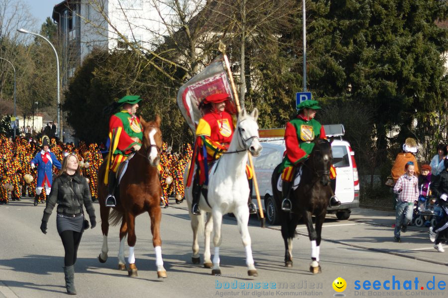 Narrenbaumstellen: Stockach am Bodensee, 03.03.2011