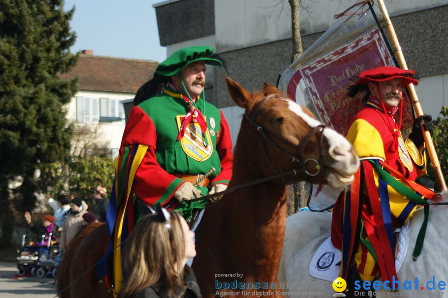 Narrenbaumstellen: Stockach am Bodensee, 03.03.2011