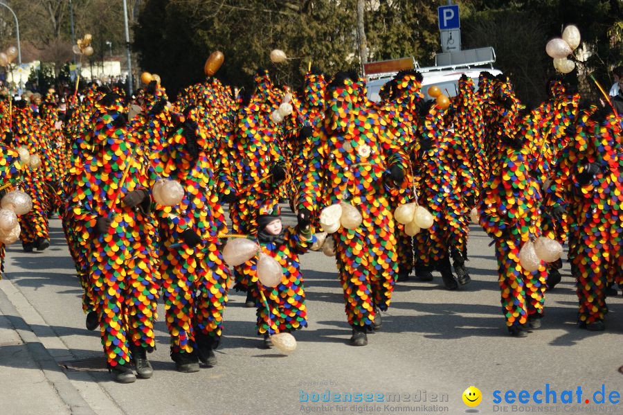 Narrenbaumstellen: Stockach am Bodensee, 03.03.2011