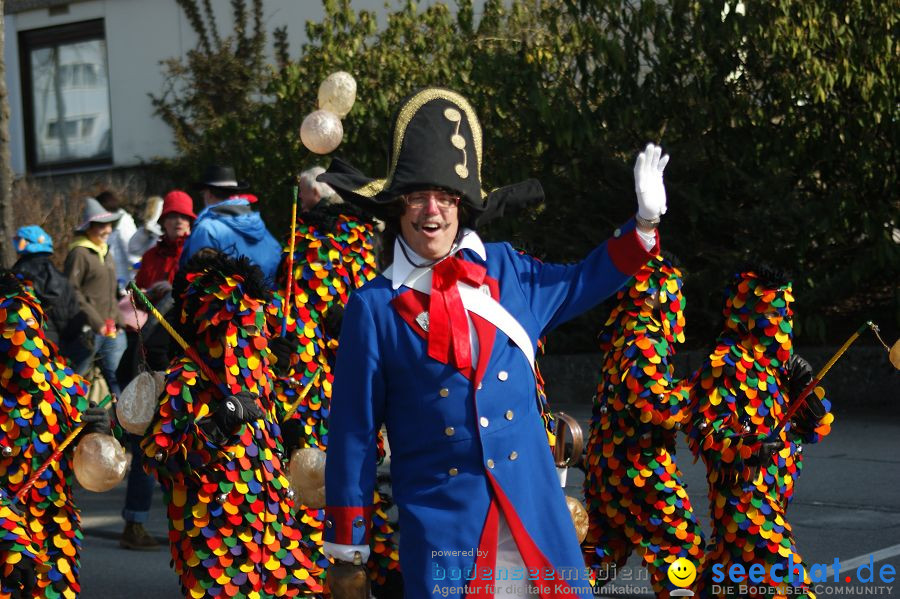 Narrenbaumstellen: Stockach am Bodensee, 03.03.2011