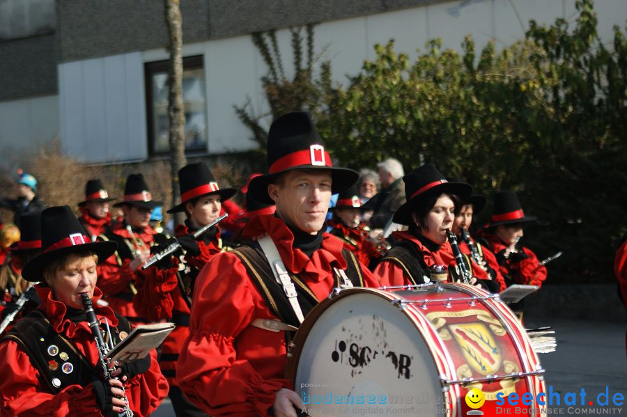 Narrenbaumstellen: Stockach am Bodensee, 03.03.2011