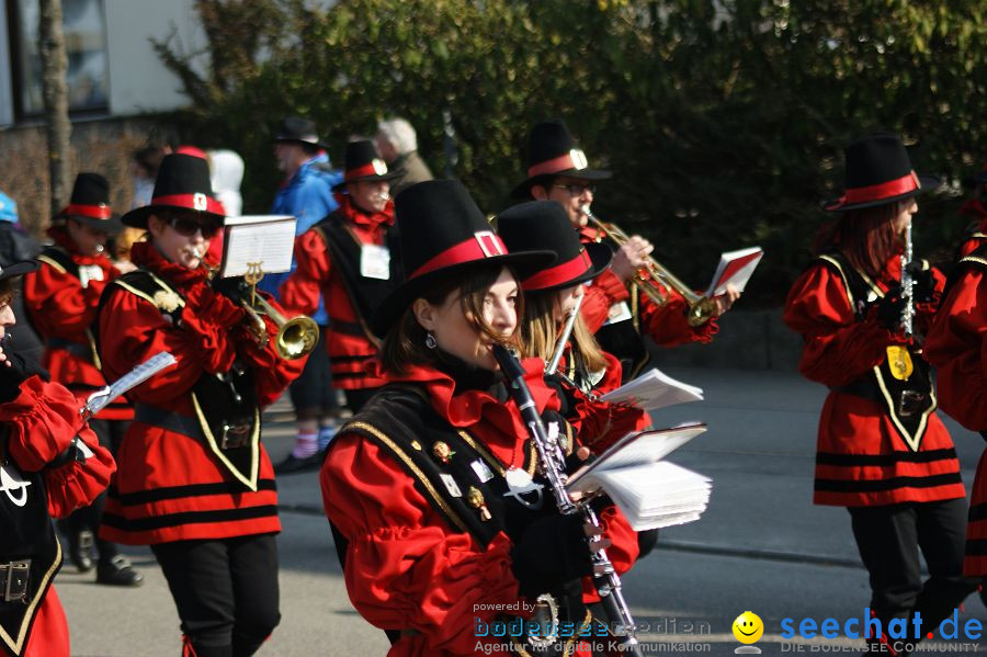 Narrenbaumstellen: Stockach am Bodensee, 03.03.2011