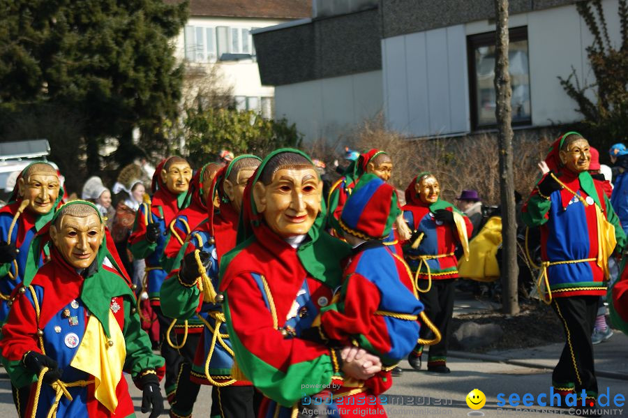 Narrenbaumstellen: Stockach am Bodensee, 03.03.2011