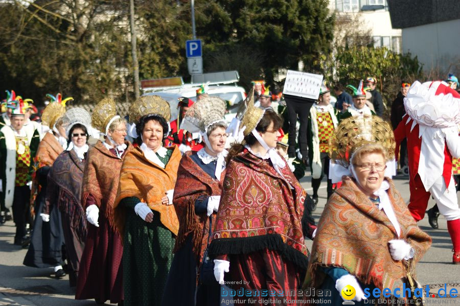 Narrenbaumstellen: Stockach am Bodensee, 03.03.2011