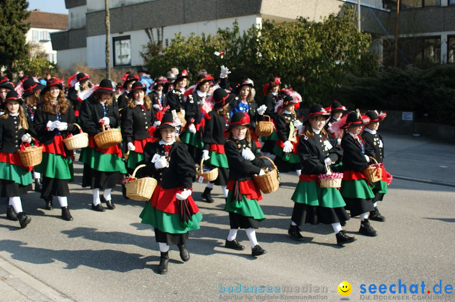 Narrenbaumstellen: Stockach am Bodensee, 03.03.2011