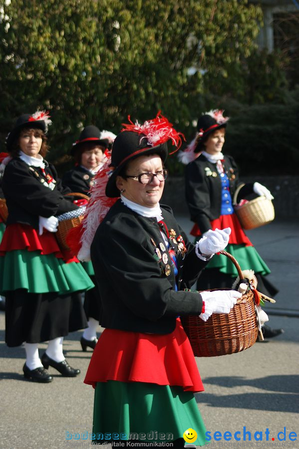 Narrenbaumstellen: Stockach am Bodensee, 03.03.2011