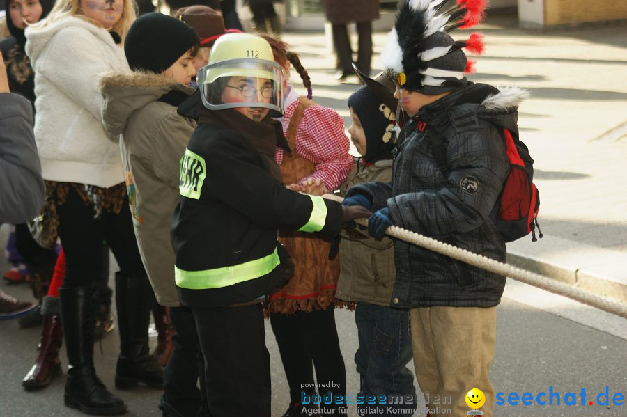 Narrenbaumstellen: Stockach am Bodensee, 03.03.2011