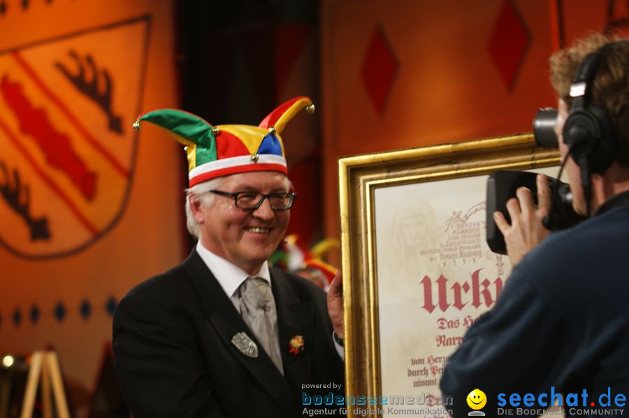 Narrengericht: Der Beklagte 2011: Frank Walter Steinmeier-SPD: Stockach am 