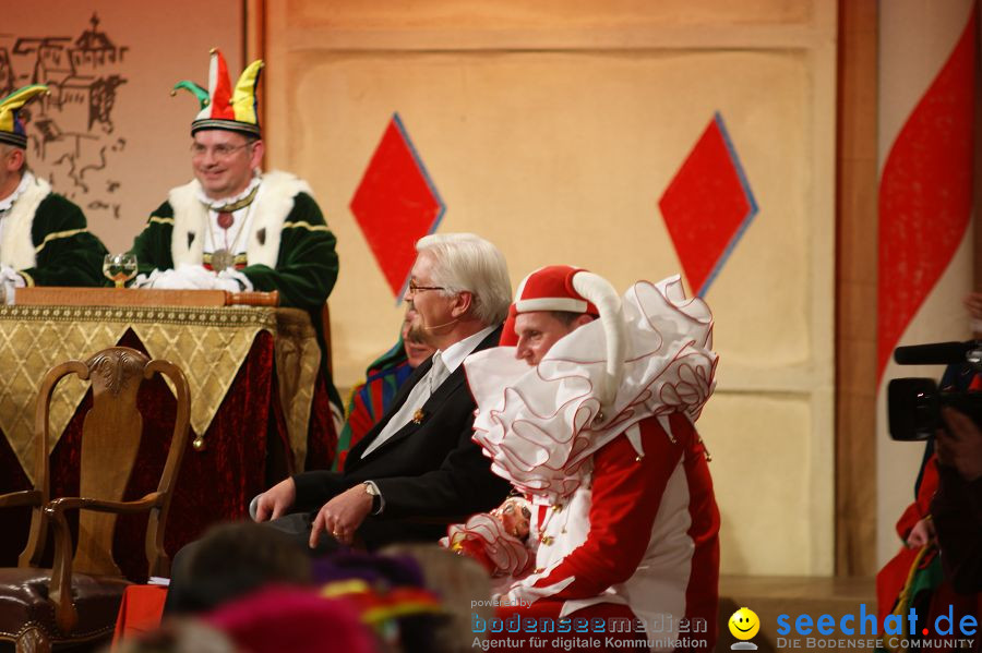 Narrengericht: Der Beklagte 2011: Frank Walter Steinmeier-SPD: Stockach am 