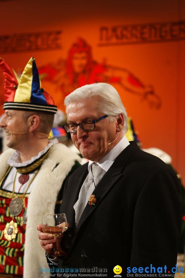 Narrengericht: Der Beklagte 2011: Frank Walter Steinmeier-SPD: Stockach am 