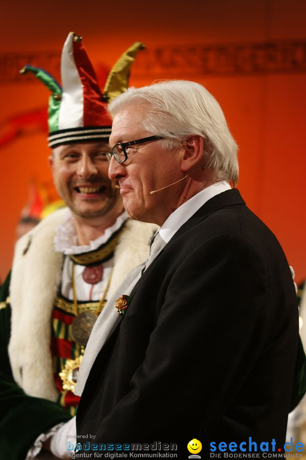 Narrengericht: Der Beklagte 2011: Frank Walter Steinmeier-SPD: Stockach am 