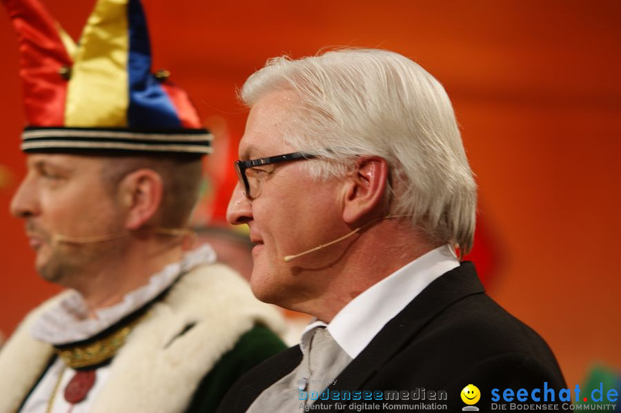 Narrengericht: Der Beklagte 2011: Frank Walter Steinmeier-SPD: Stockach am 