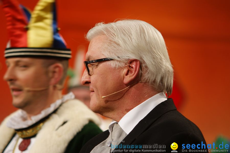 Narrengericht: Der Beklagte 2011: Frank Walter Steinmeier-SPD: Stockach am 