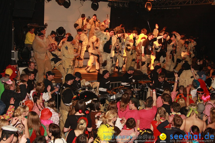 Stierball 2011 mit CRASH und YETIS: Wahlwies am Bodensee, 04.03.2011