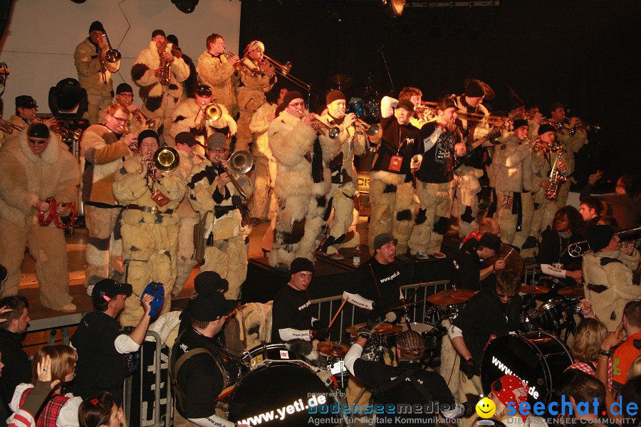 Stierball 2011 mit CRASH und YETIS: Wahlwies am Bodensee, 04.03.2011