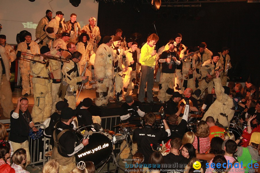 Stierball 2011 mit CRASH und YETIS: Wahlwies am Bodensee, 04.03.2011