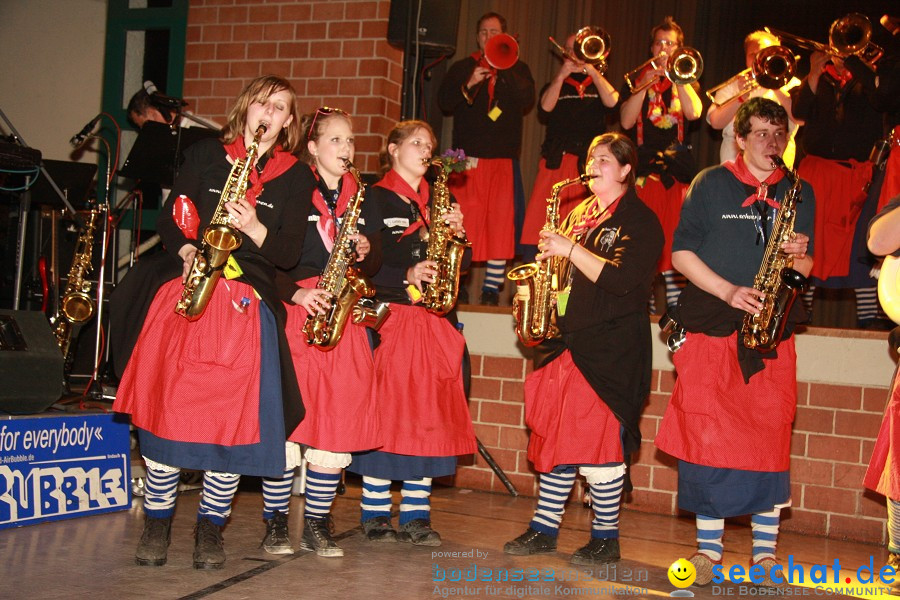 Sportlerball 2011 mit Air Bubbles: Oberreitnau am Bodensee, 05.03.2011