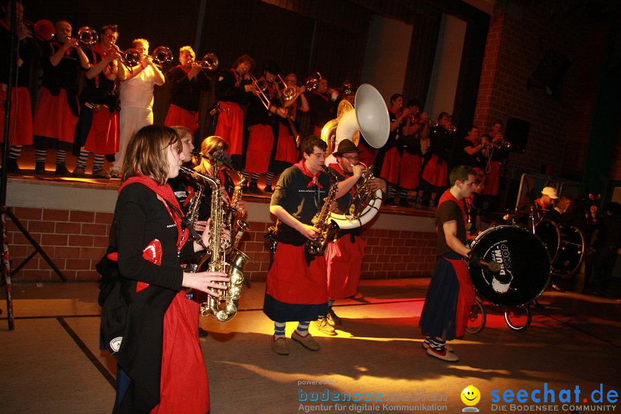 Sportlerball 2011 mit Air Bubbles: Oberreitnau am Bodensee, 05.03.2011