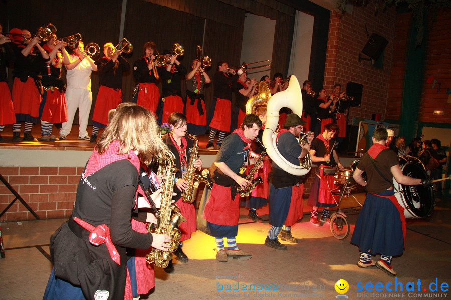 Sportlerball 2011 mit Air Bubbles: Oberreitnau am Bodensee, 05.03.2011