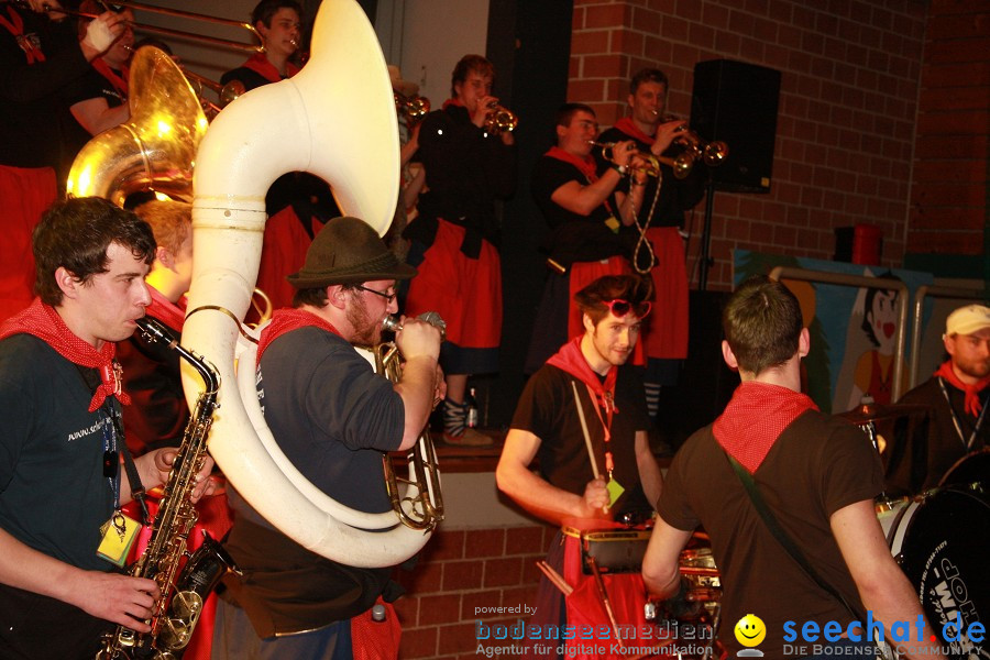 Sportlerball 2011 mit Air Bubbles: Oberreitnau am Bodensee, 05.03.2011