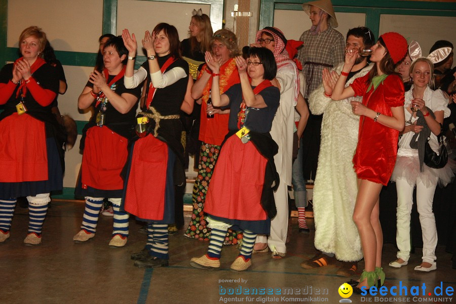 Sportlerball 2011 mit Air Bubbles: Oberreitnau am Bodensee, 05.03.2011